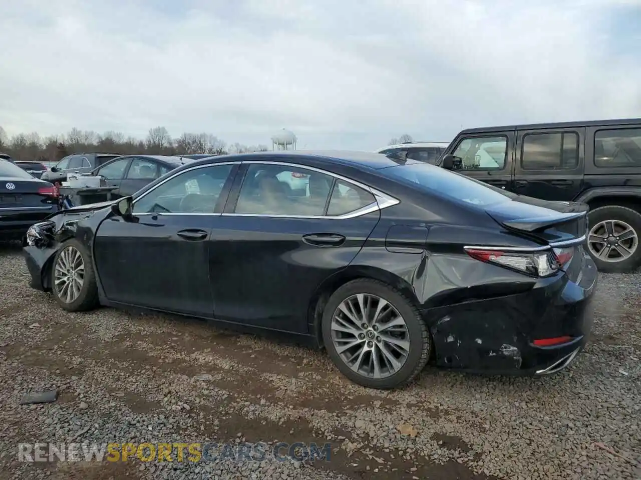 2 Photograph of a damaged car 58ADZ1B11LU076640 LEXUS ES350 2020