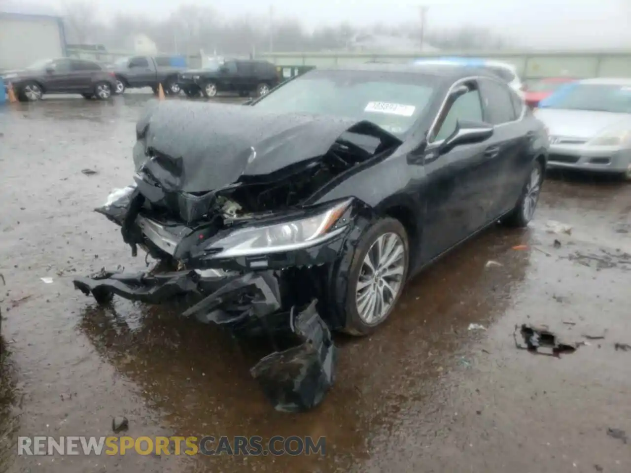 2 Photograph of a damaged car 58ADZ1B11LU079263 LEXUS ES350 2020