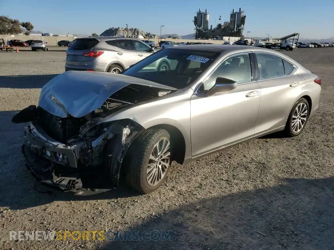 1 Photograph of a damaged car 58ADZ1B11LU080767 LEXUS ES350 2020