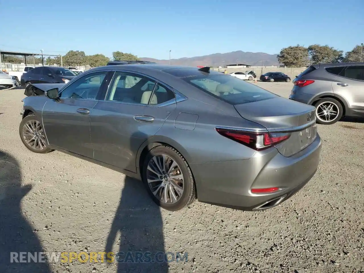 2 Photograph of a damaged car 58ADZ1B11LU080767 LEXUS ES350 2020