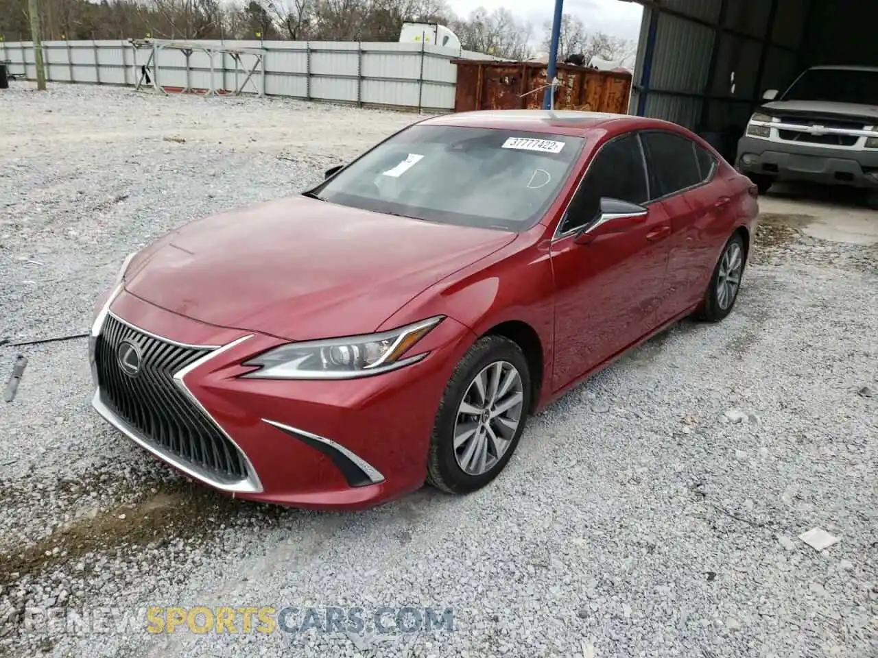 2 Photograph of a damaged car 58ADZ1B12LU054680 LEXUS ES350 2020