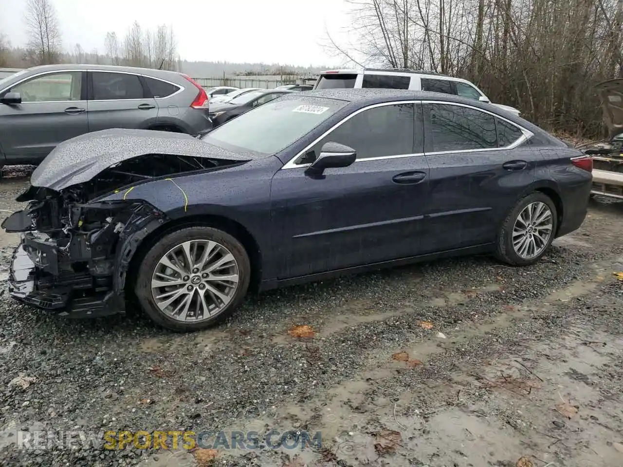 1 Photograph of a damaged car 58ADZ1B12LU068983 LEXUS ES350 2020
