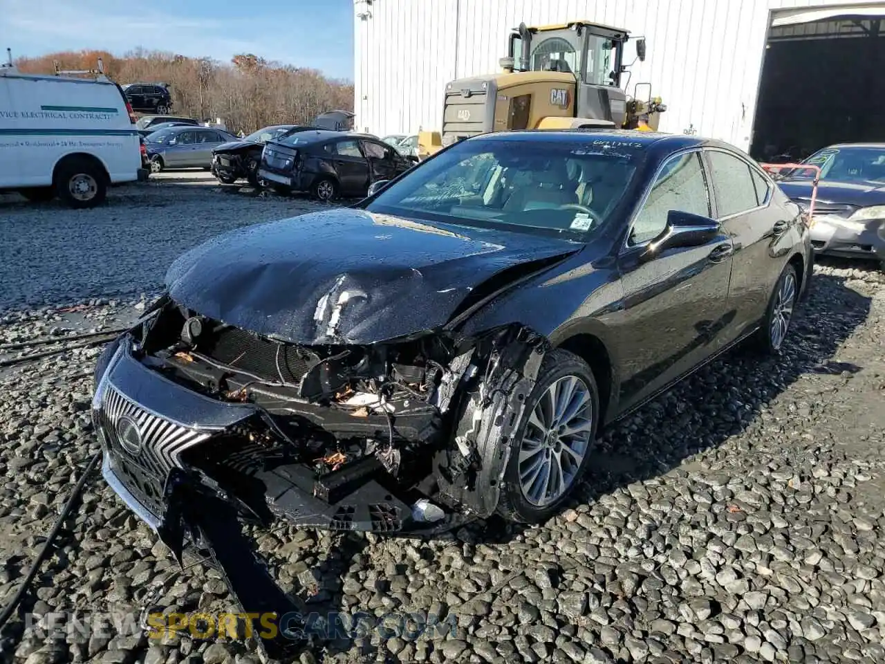 2 Photograph of a damaged car 58ADZ1B13LU063551 LEXUS ES350 2020