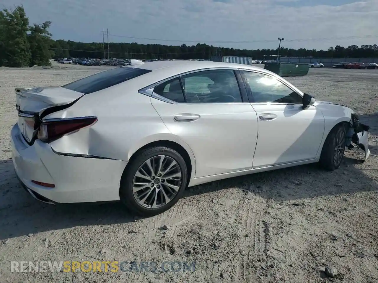3 Photograph of a damaged car 58ADZ1B13LU072721 LEXUS ES350 2020