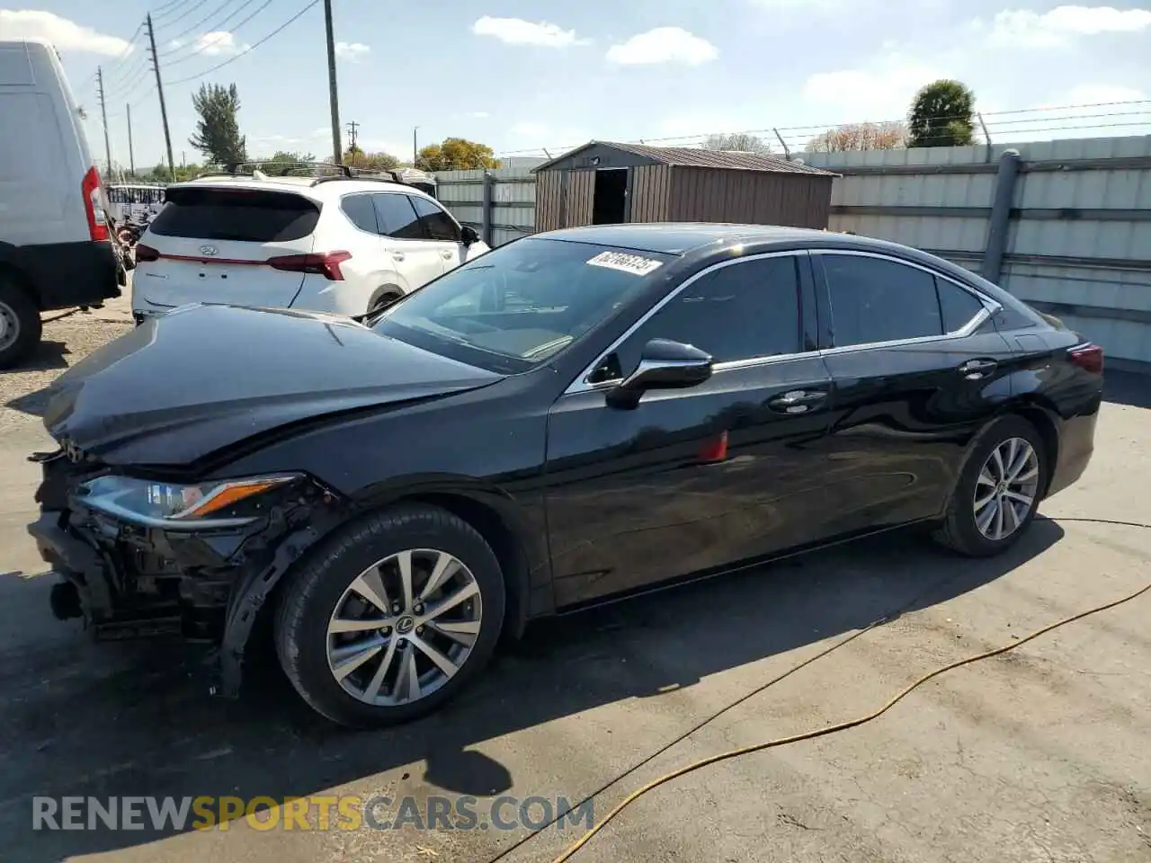 1 Photograph of a damaged car 58ADZ1B13LU075134 LEXUS ES350 2020
