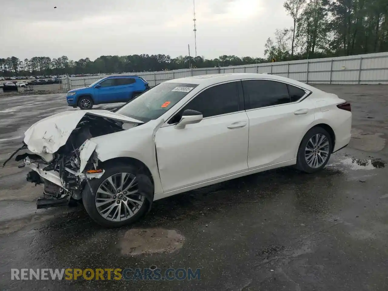 1 fotografías del automóvil dañado 58ADZ1B14LU063350 LEXUS ES350 2020