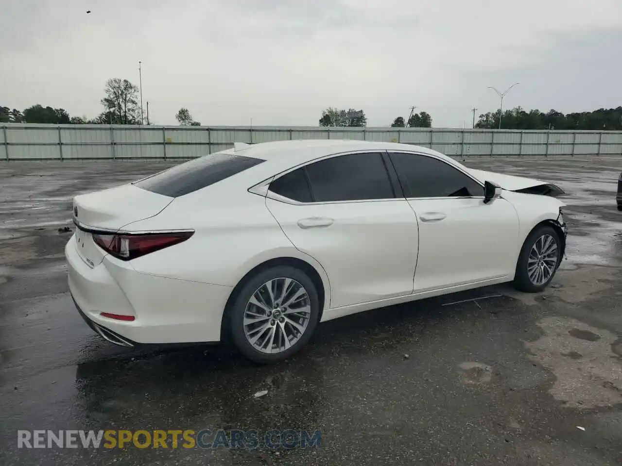 3 fotografías del automóvil dañado 58ADZ1B14LU063350 LEXUS ES350 2020