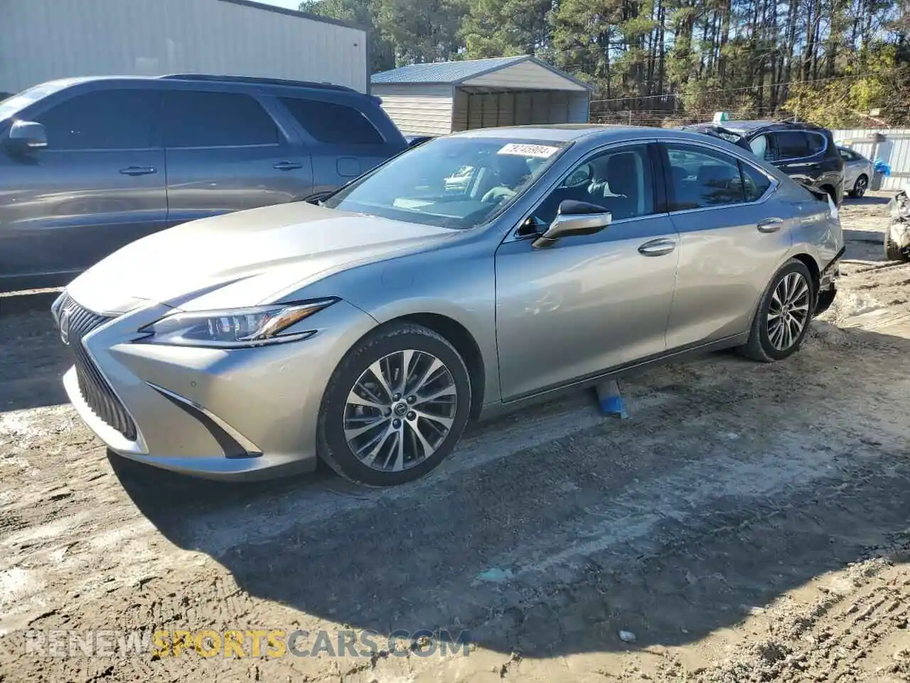 1 Photograph of a damaged car 58ADZ1B14LU074428 LEXUS ES350 2020