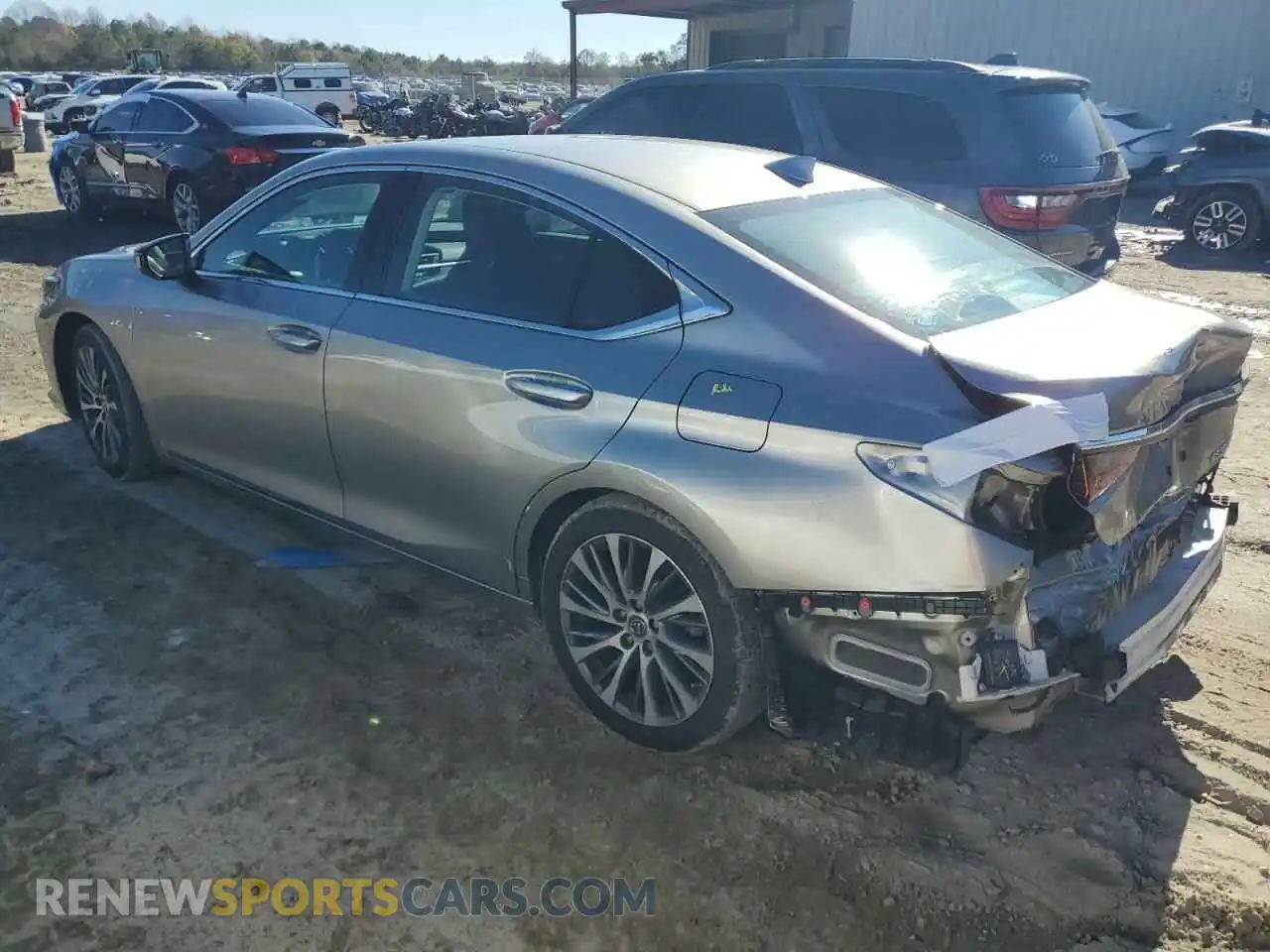 2 Photograph of a damaged car 58ADZ1B14LU074428 LEXUS ES350 2020