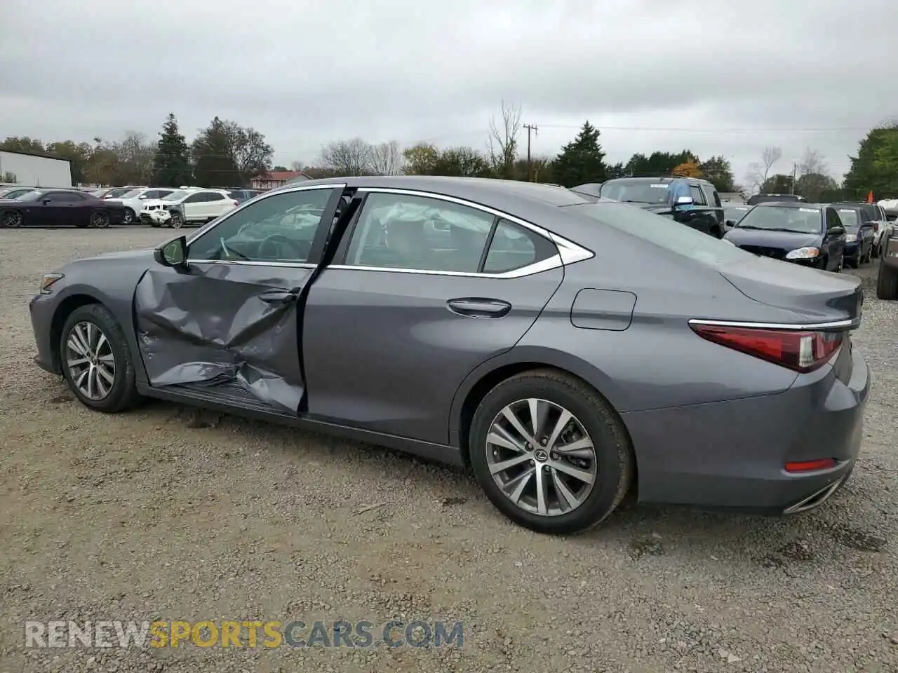 2 Photograph of a damaged car 58ADZ1B14LU080360 LEXUS ES350 2020