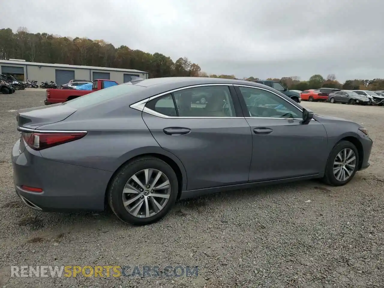 3 Photograph of a damaged car 58ADZ1B14LU080360 LEXUS ES350 2020