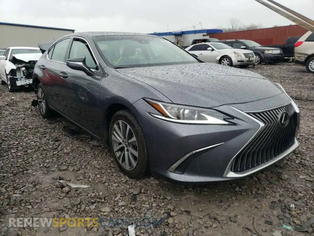 1 Photograph of a damaged car 58ADZ1B15LU051952 LEXUS ES350 2020