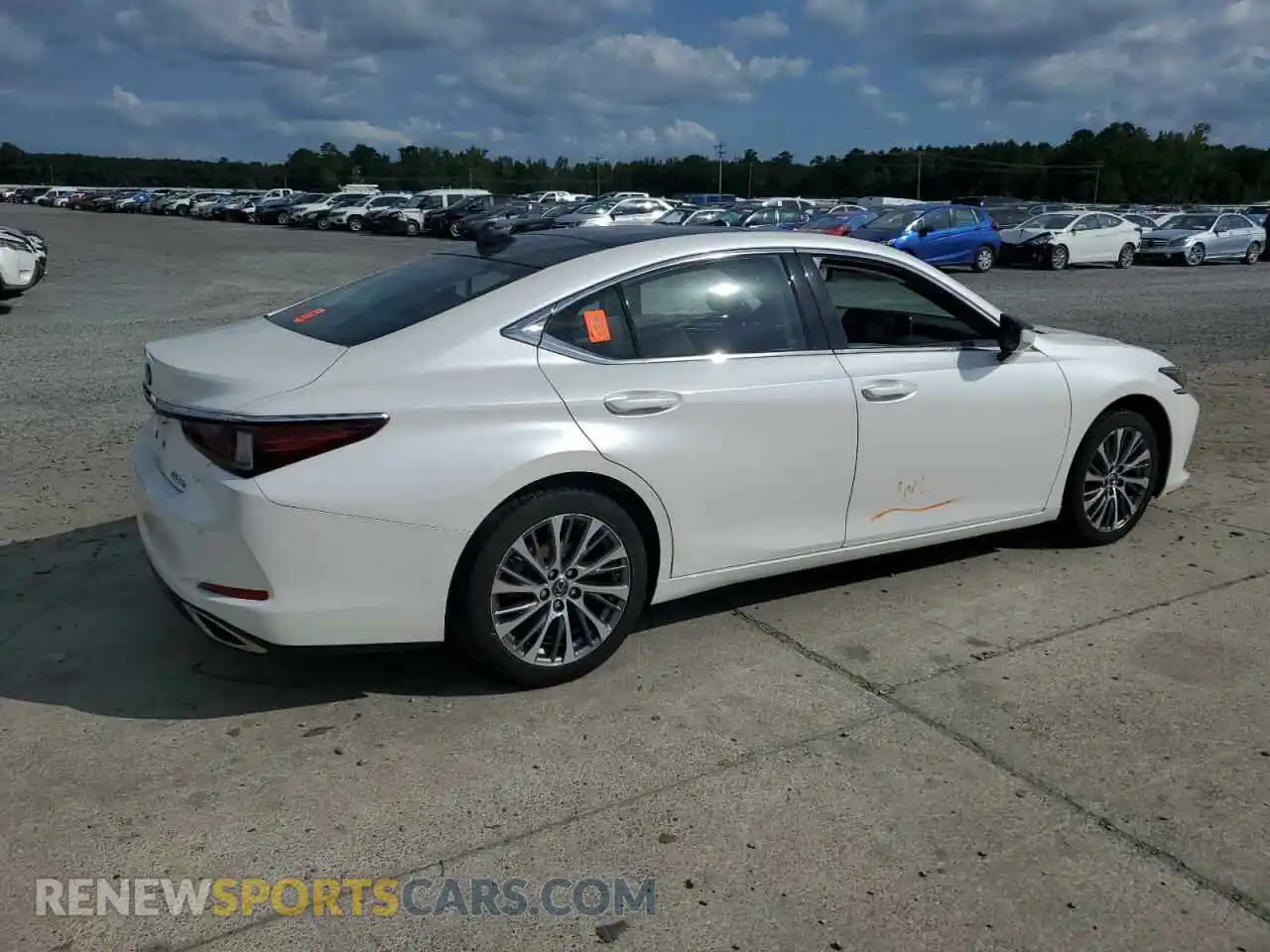 3 Фотография поврежденного автомобиля 58ADZ1B15LU056679 LEXUS ES350 2020
