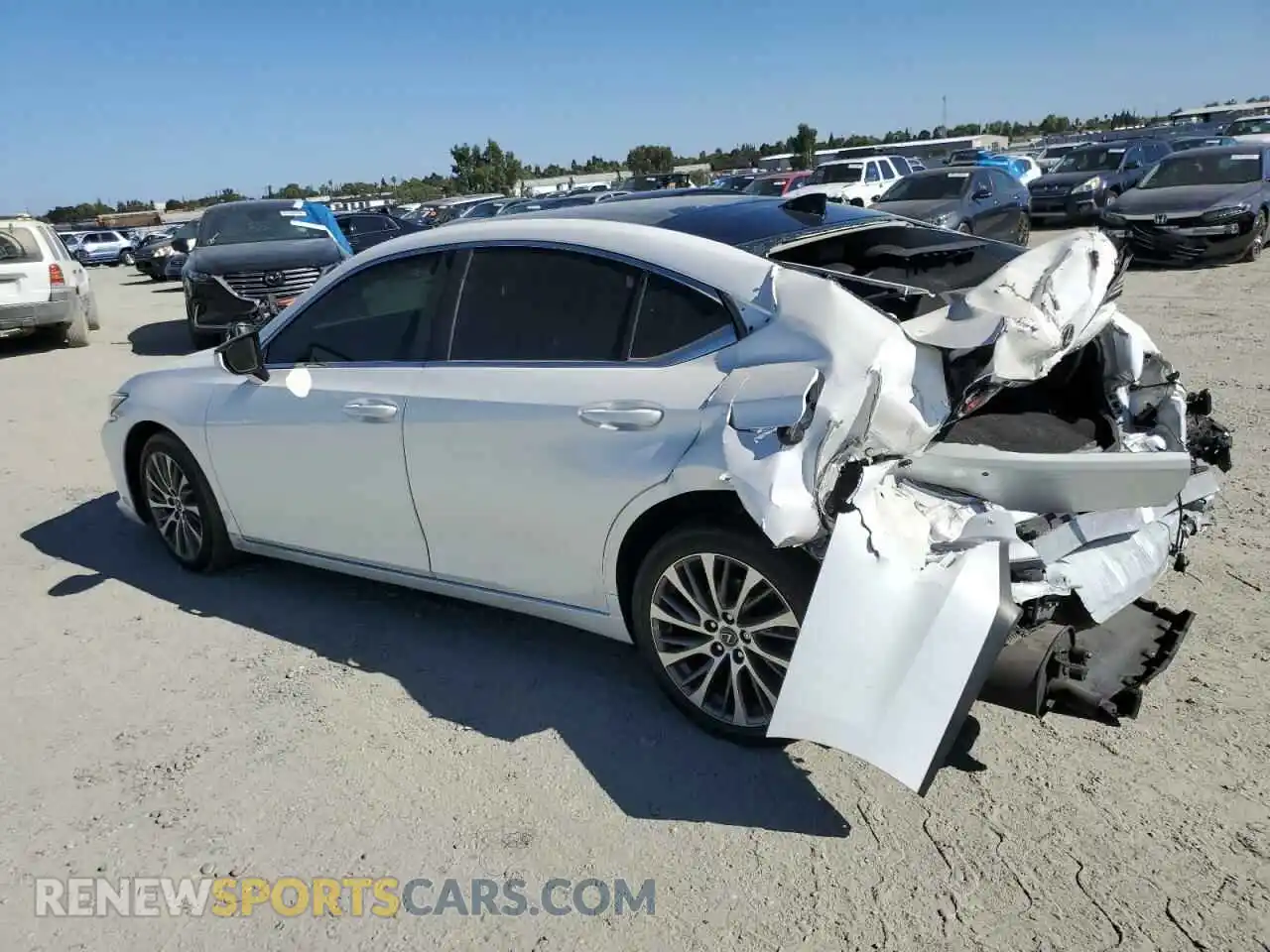 2 Photograph of a damaged car 58ADZ1B15LU070484 LEXUS ES350 2020