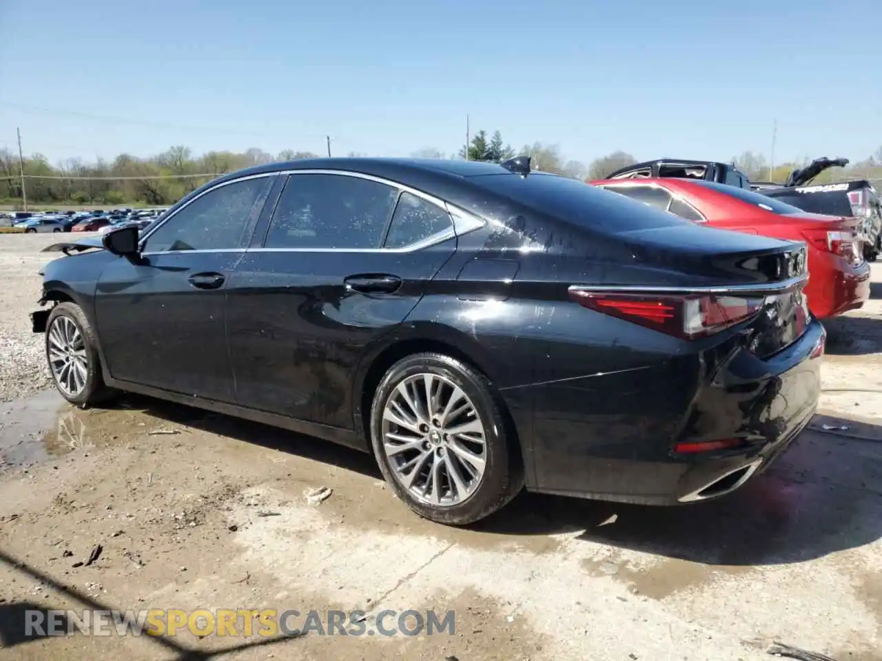 2 fotografías del automóvil dañado 58ADZ1B15LU072834 LEXUS ES350 2020