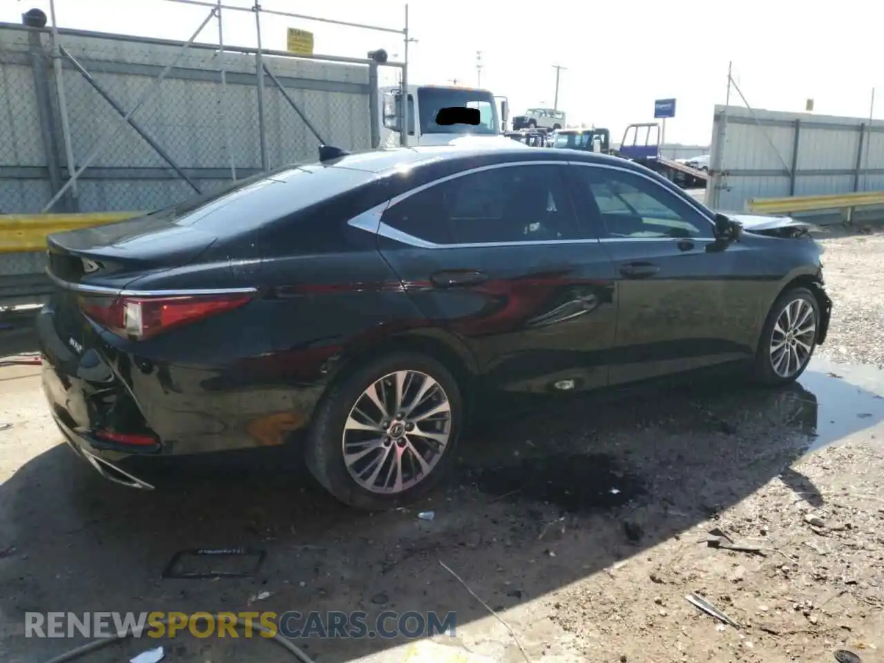 3 fotografías del automóvil dañado 58ADZ1B15LU072834 LEXUS ES350 2020