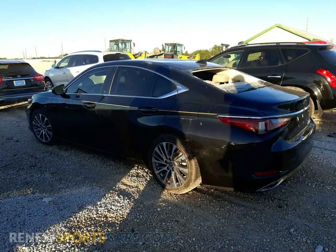 2 Photograph of a damaged car 58ADZ1B16LU064161 LEXUS ES350 2020
