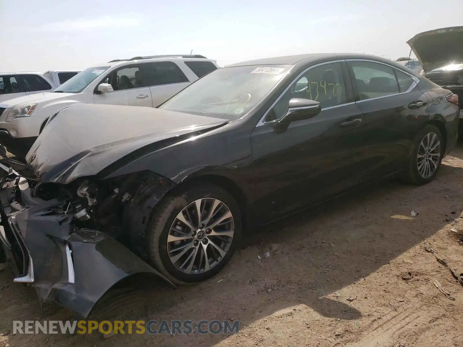 2 Photograph of a damaged car 58ADZ1B16LU065455 LEXUS ES350 2020
