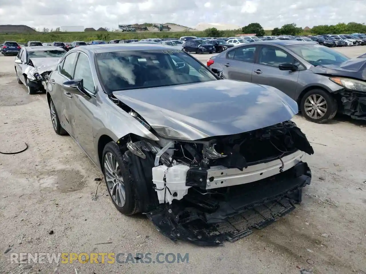 1 fotografías del automóvil dañado 58ADZ1B17LU064492 LEXUS ES350 2020
