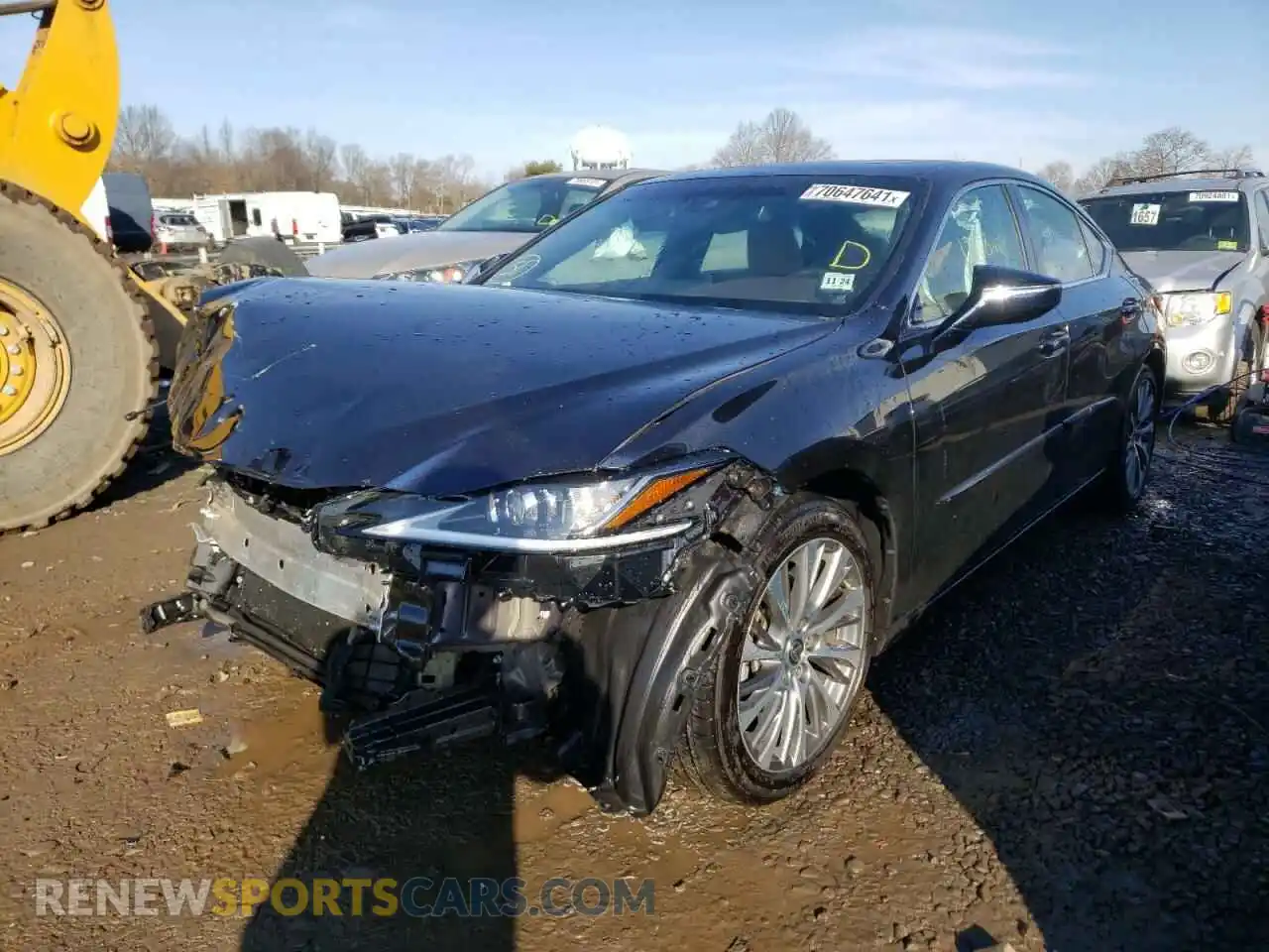 2 Photograph of a damaged car 58ADZ1B18LU052786 LEXUS ES350 2020
