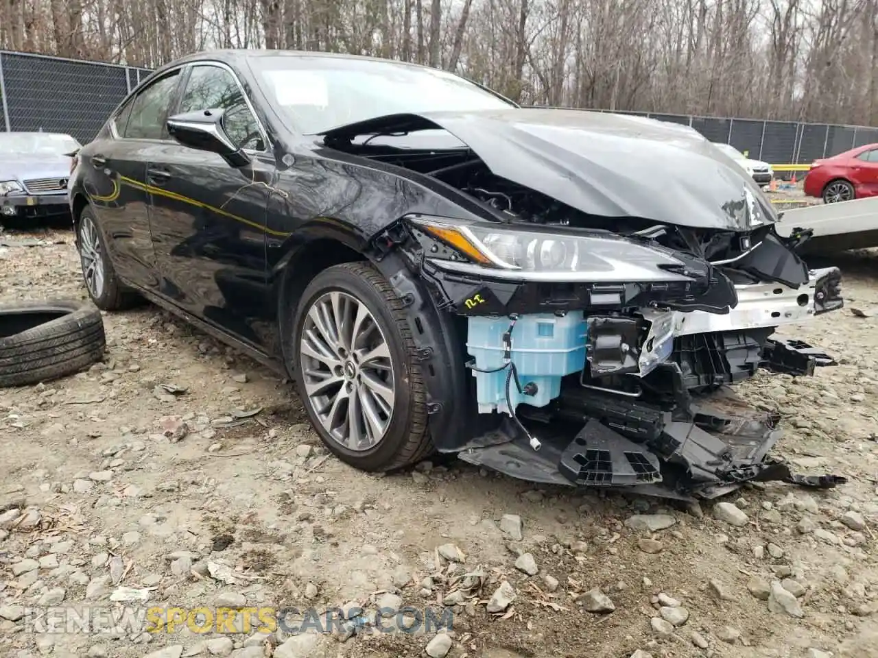 1 fotografías del automóvil dañado 58ADZ1B18LU053405 LEXUS ES350 2020