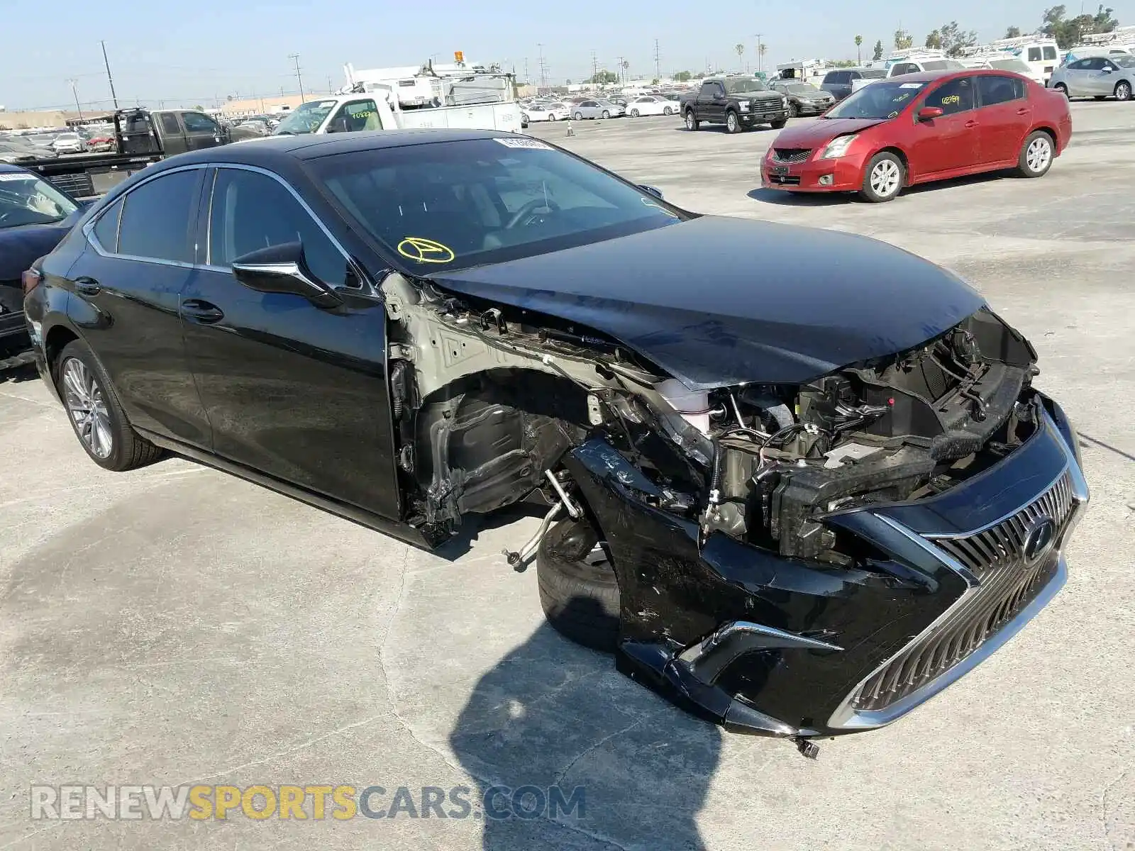 1 Photograph of a damaged car 58ADZ1B19LU067281 LEXUS ES350 2020