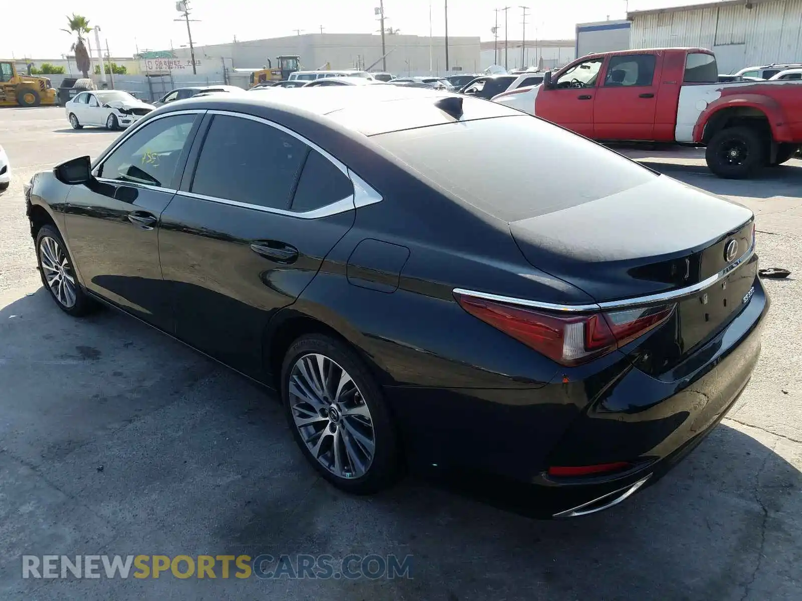 3 Photograph of a damaged car 58ADZ1B19LU067281 LEXUS ES350 2020