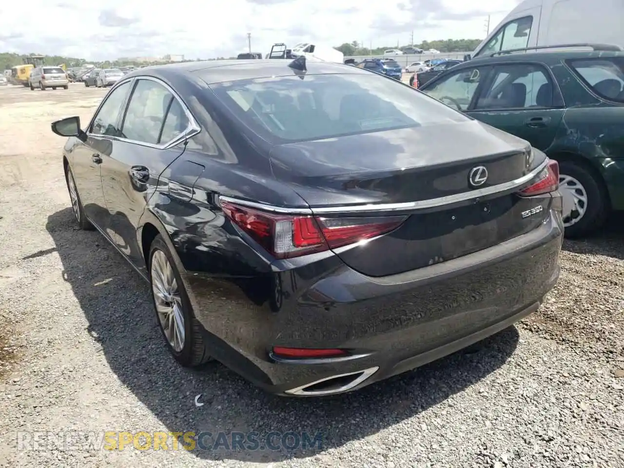 3 Photograph of a damaged car 58AEZ1B11LU055064 LEXUS ES350 2020