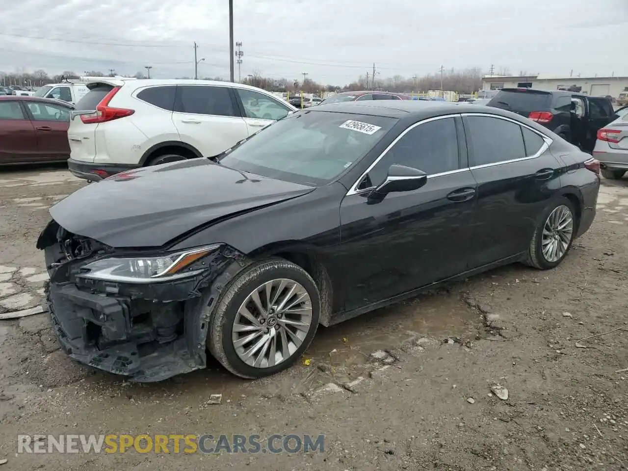 1 Photograph of a damaged car 58AEZ1B15LU070991 LEXUS ES350 2020