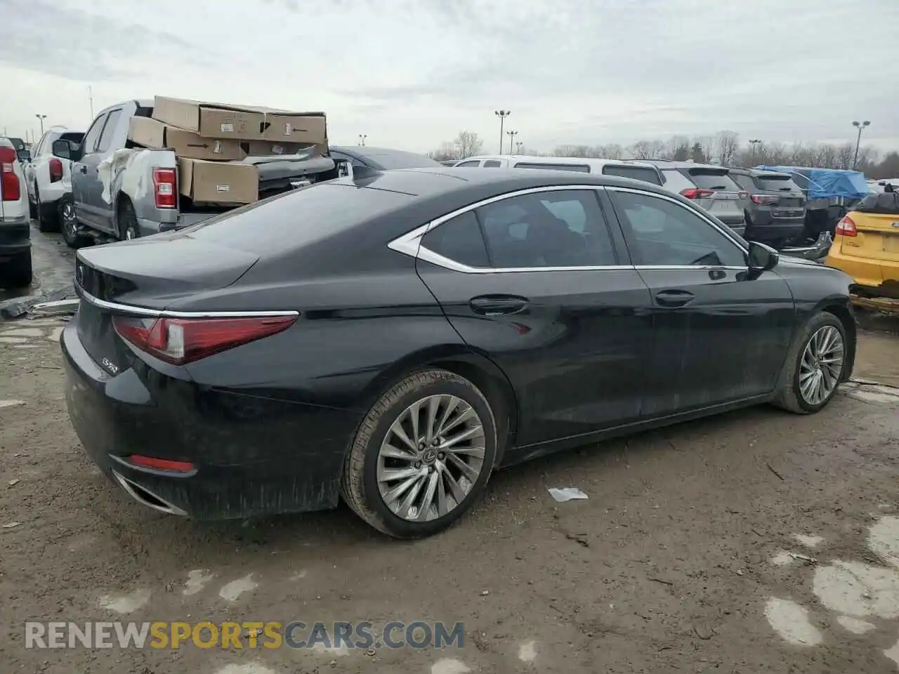 3 Photograph of a damaged car 58AEZ1B15LU070991 LEXUS ES350 2020
