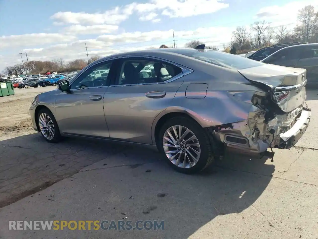 2 Photograph of a damaged car 58AEZ1B15LU079044 LEXUS ES350 2020