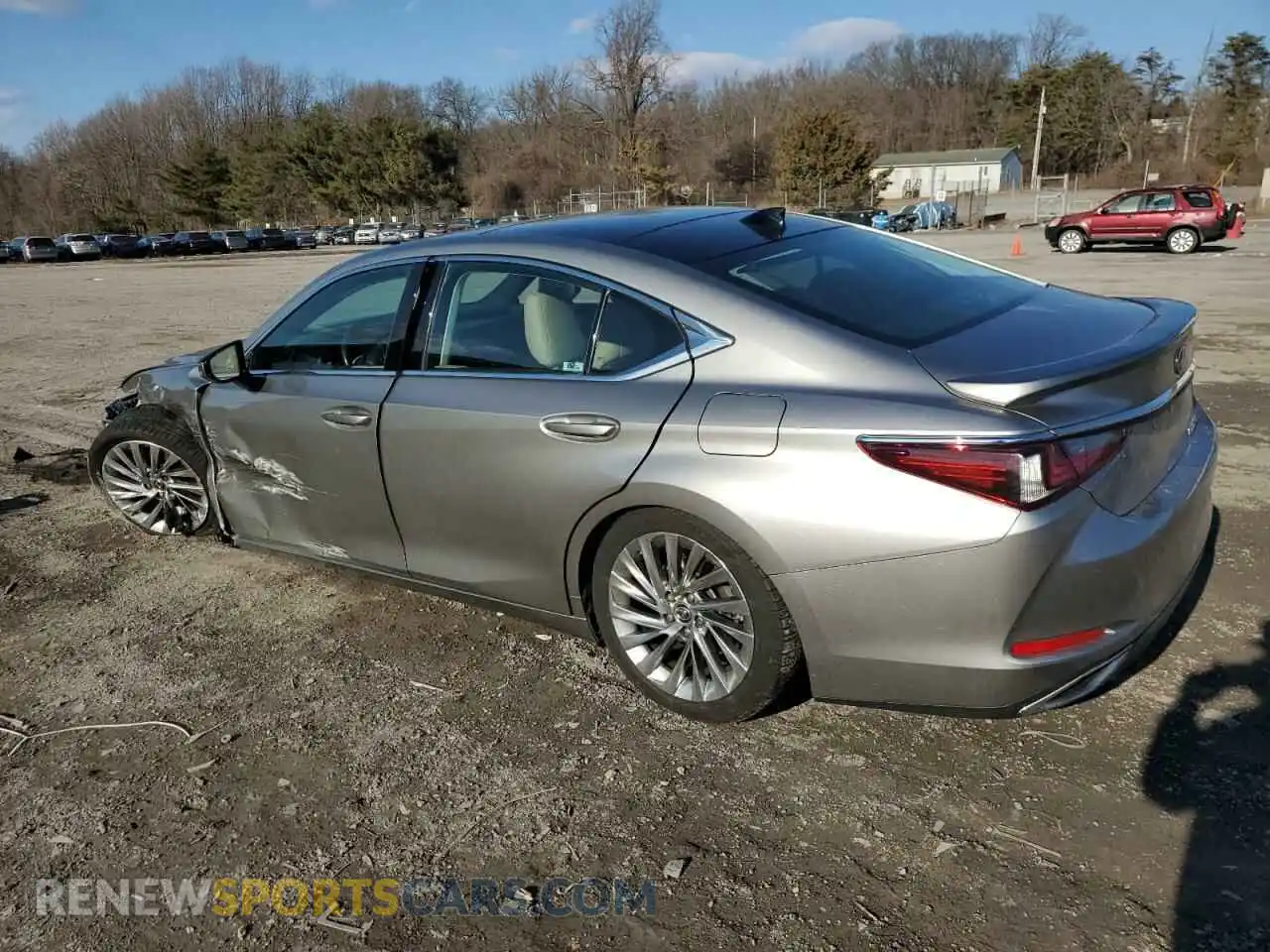 2 Photograph of a damaged car 58AEZ1B19LU074168 LEXUS ES350 2020