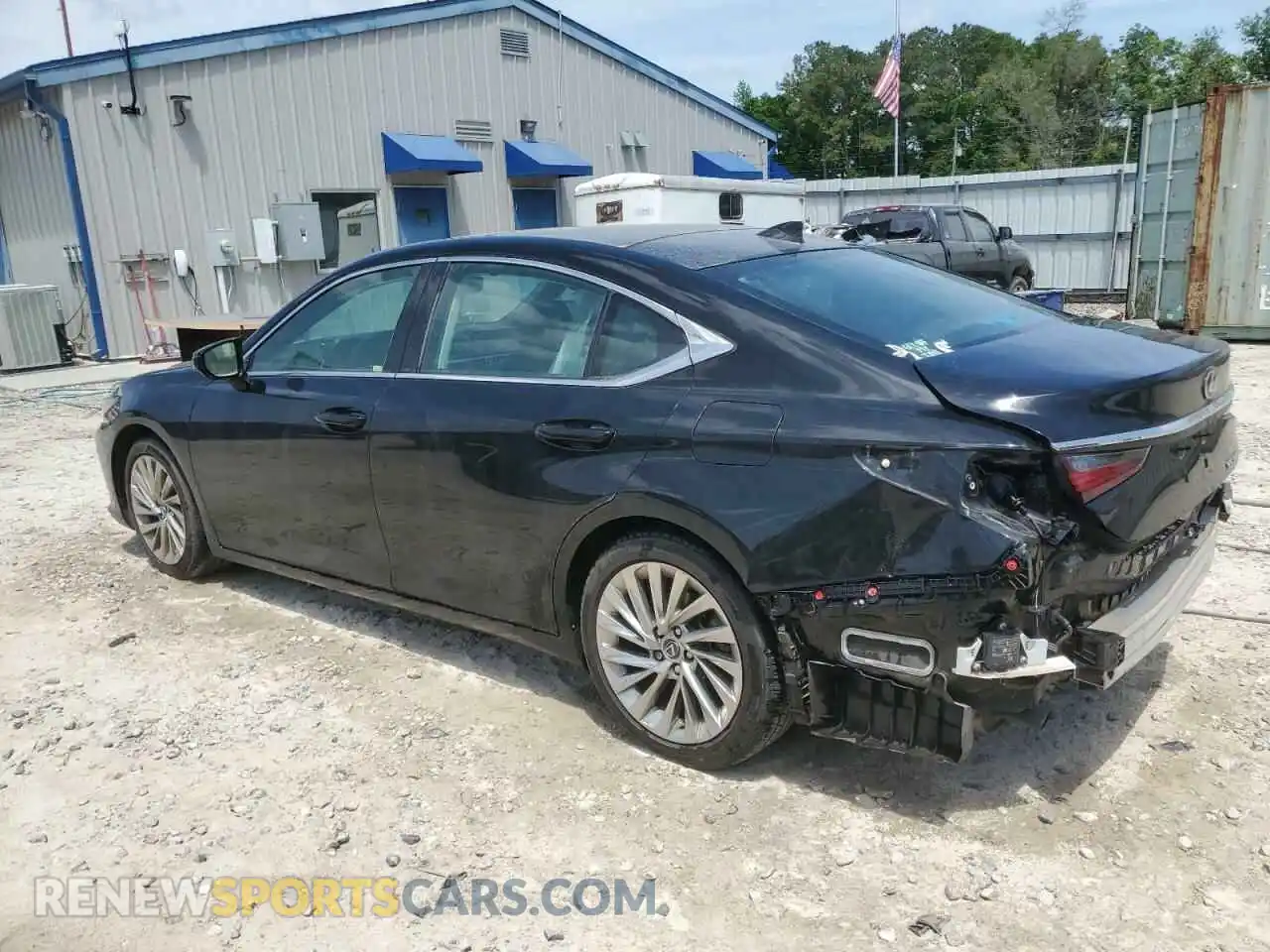 2 Photograph of a damaged car 58AFZ1B17LU073704 LEXUS ES350 2020