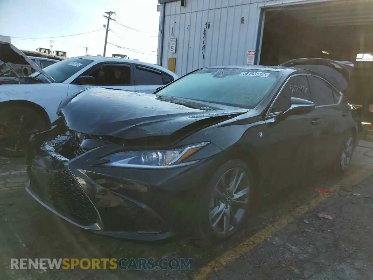 2 Photograph of a damaged car 58AGZ1B17LU078597 LEXUS ES350 2020