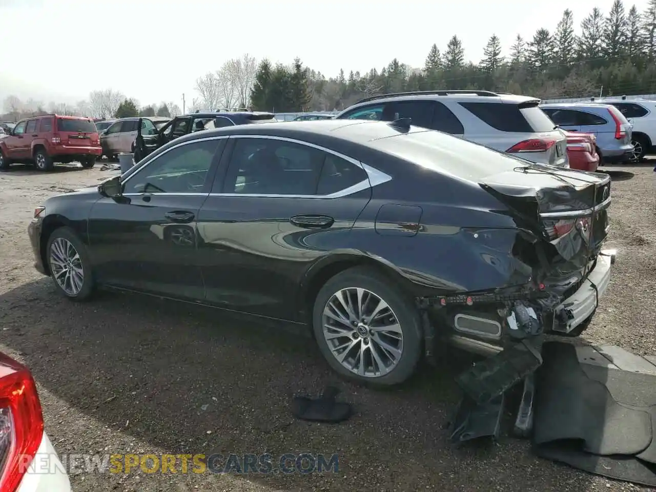 2 Photograph of a damaged car 58ABZ1B1XMU104427 LEXUS ES350 2021