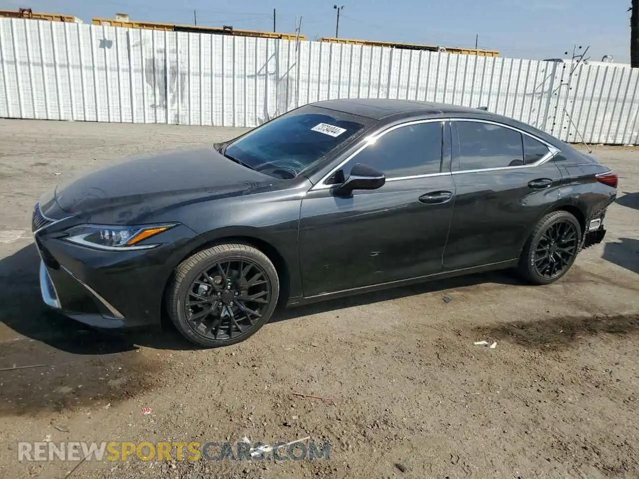 1 Photograph of a damaged car 58ACZ1B13MU110395 LEXUS ES350 2021