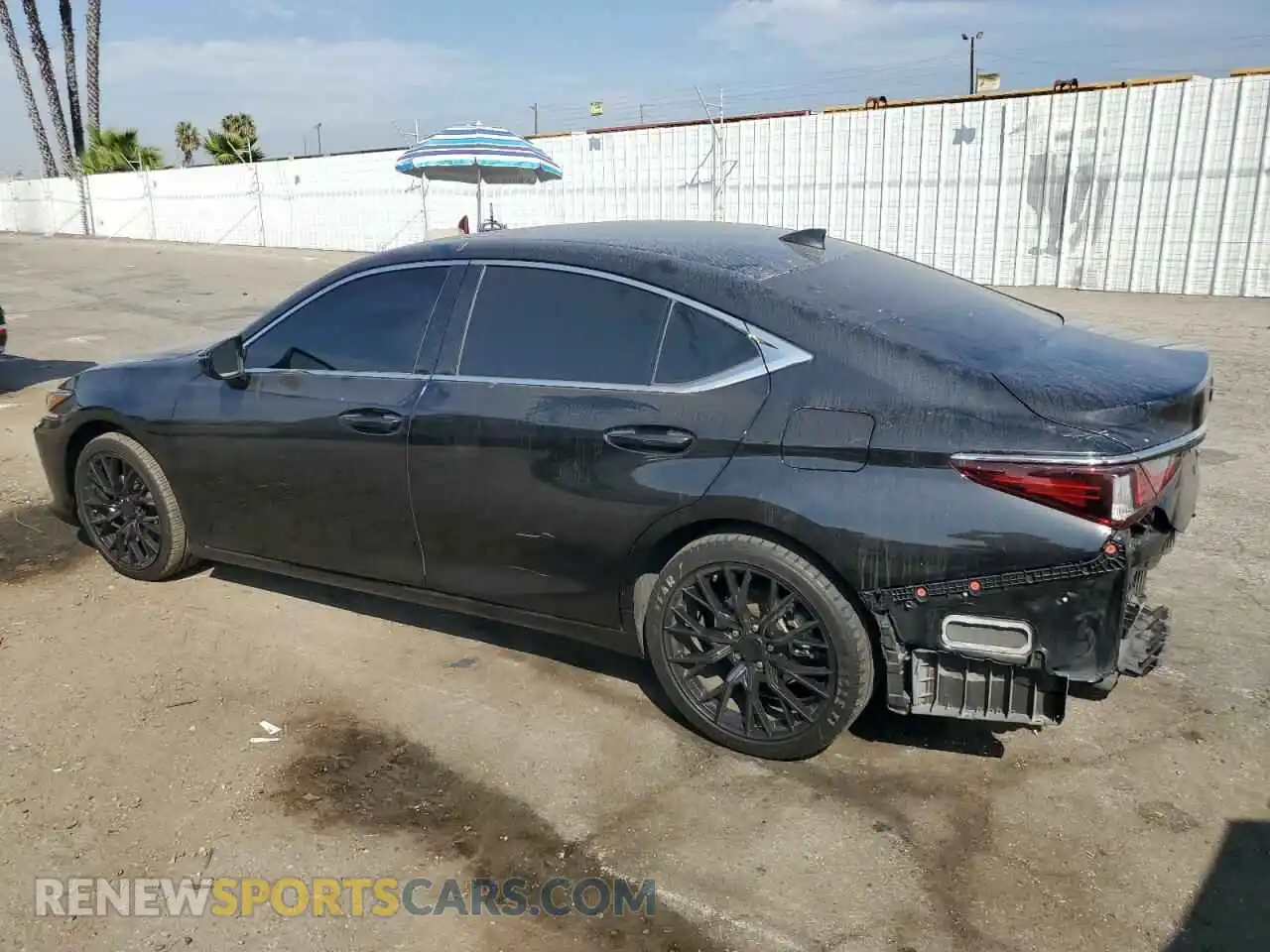 2 Photograph of a damaged car 58ACZ1B13MU110395 LEXUS ES350 2021