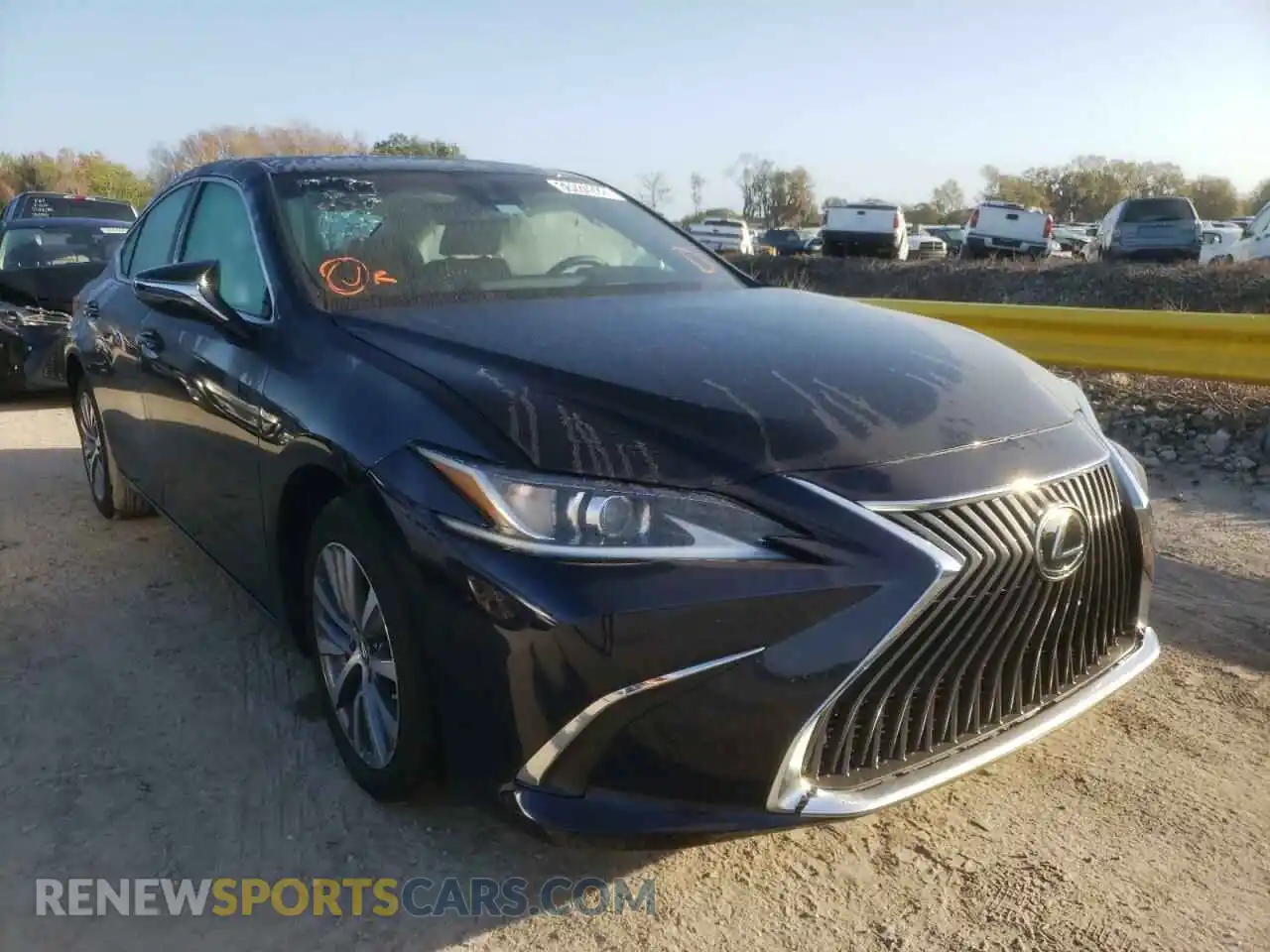 1 Photograph of a damaged car 58ACZ1B14MU086530 LEXUS ES350 2021