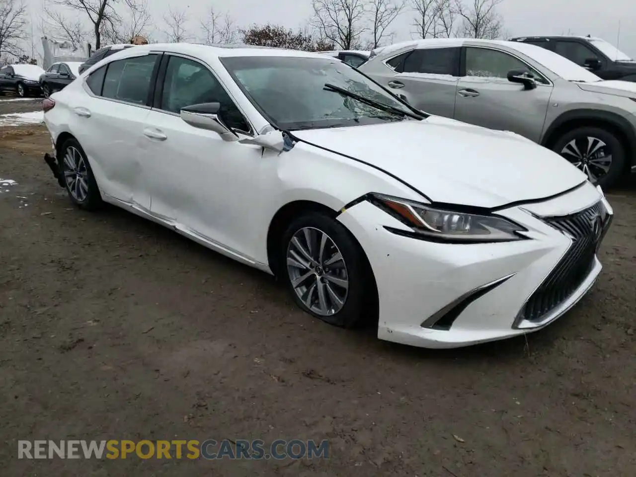 1 Photograph of a damaged car 58ACZ1B15MU106168 LEXUS ES350 2021