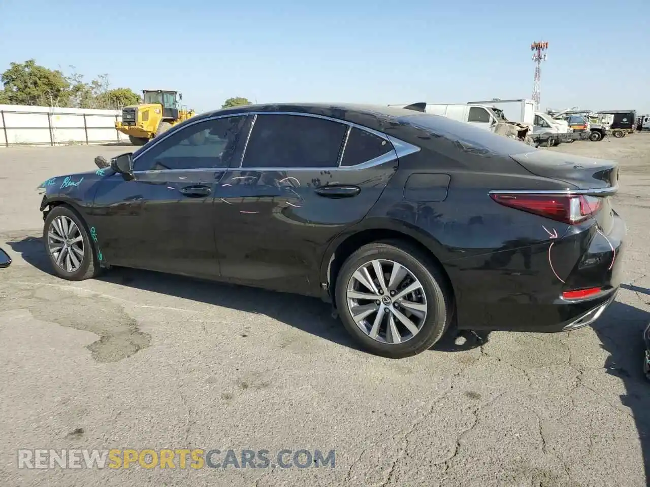 2 Photograph of a damaged car 58ACZ1B18MU110117 LEXUS ES350 2021