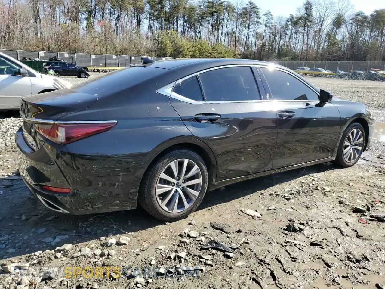 3 Photograph of a damaged car 58ACZ1B19MU083249 LEXUS ES350 2021