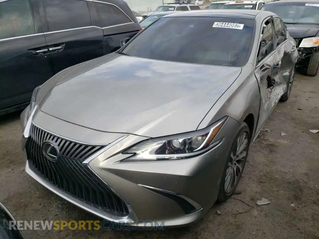 2 Photograph of a damaged car 58ADZ1B10MU088067 LEXUS ES350 2021