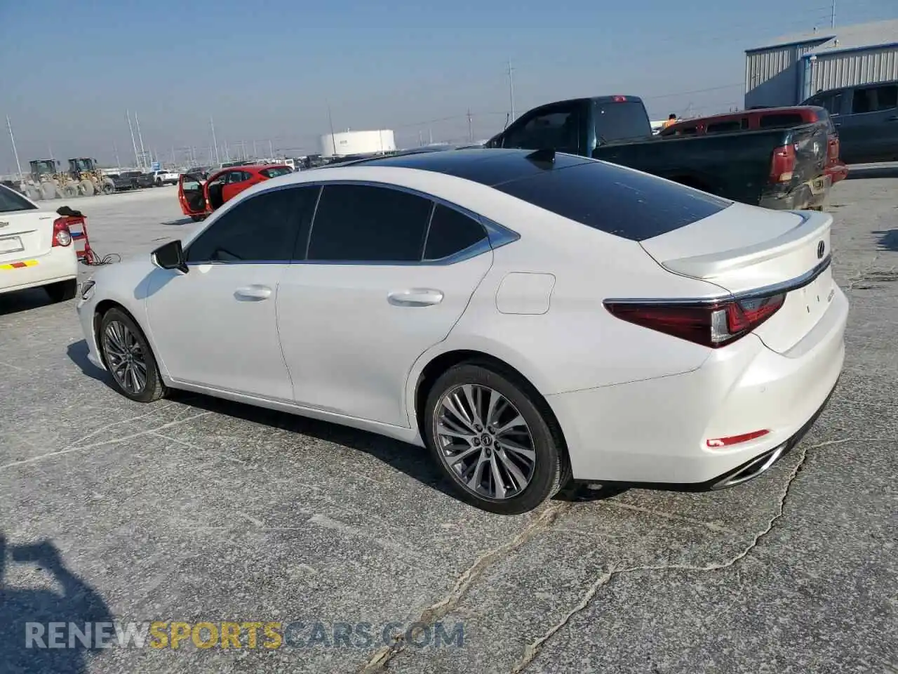 2 Photograph of a damaged car 58ADZ1B10MU090255 LEXUS ES350 2021