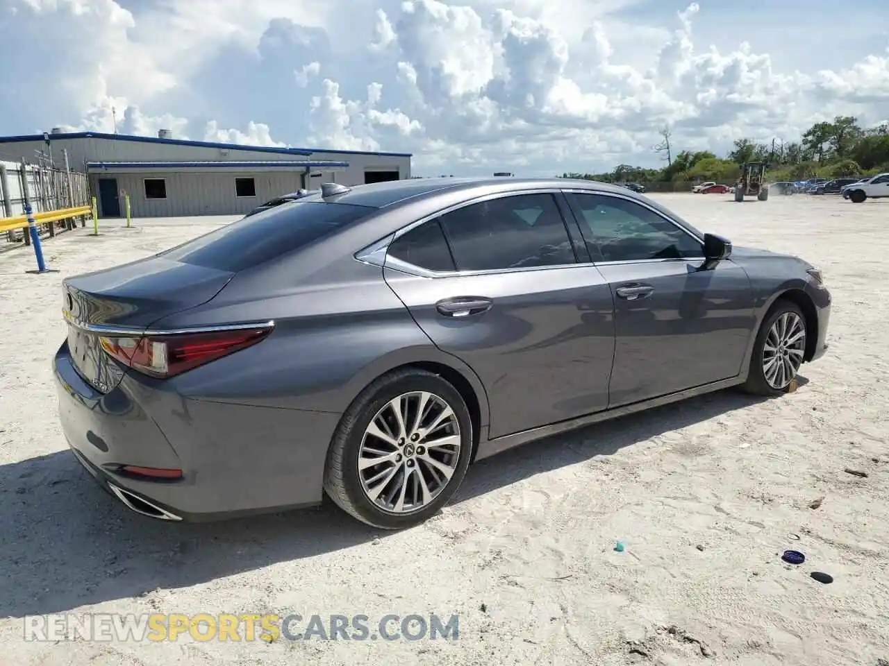 3 Photograph of a damaged car 58ADZ1B10MU094838 LEXUS ES350 2021