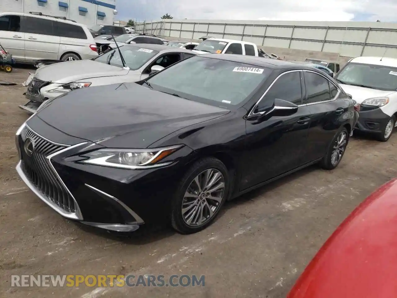 1 Photograph of a damaged car 58ADZ1B10MU108057 LEXUS ES350 2021