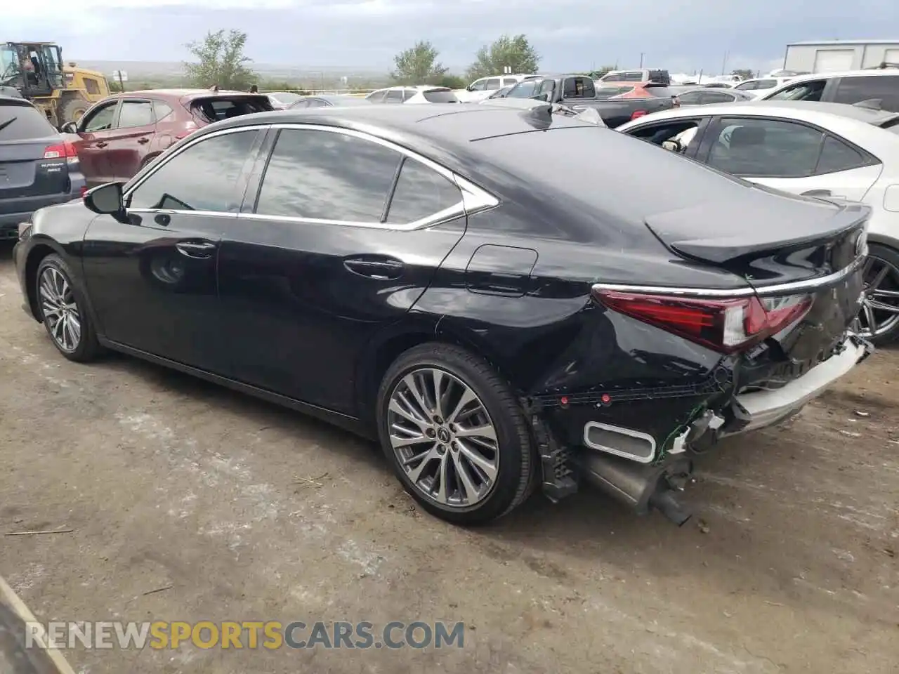 2 Photograph of a damaged car 58ADZ1B10MU108057 LEXUS ES350 2021