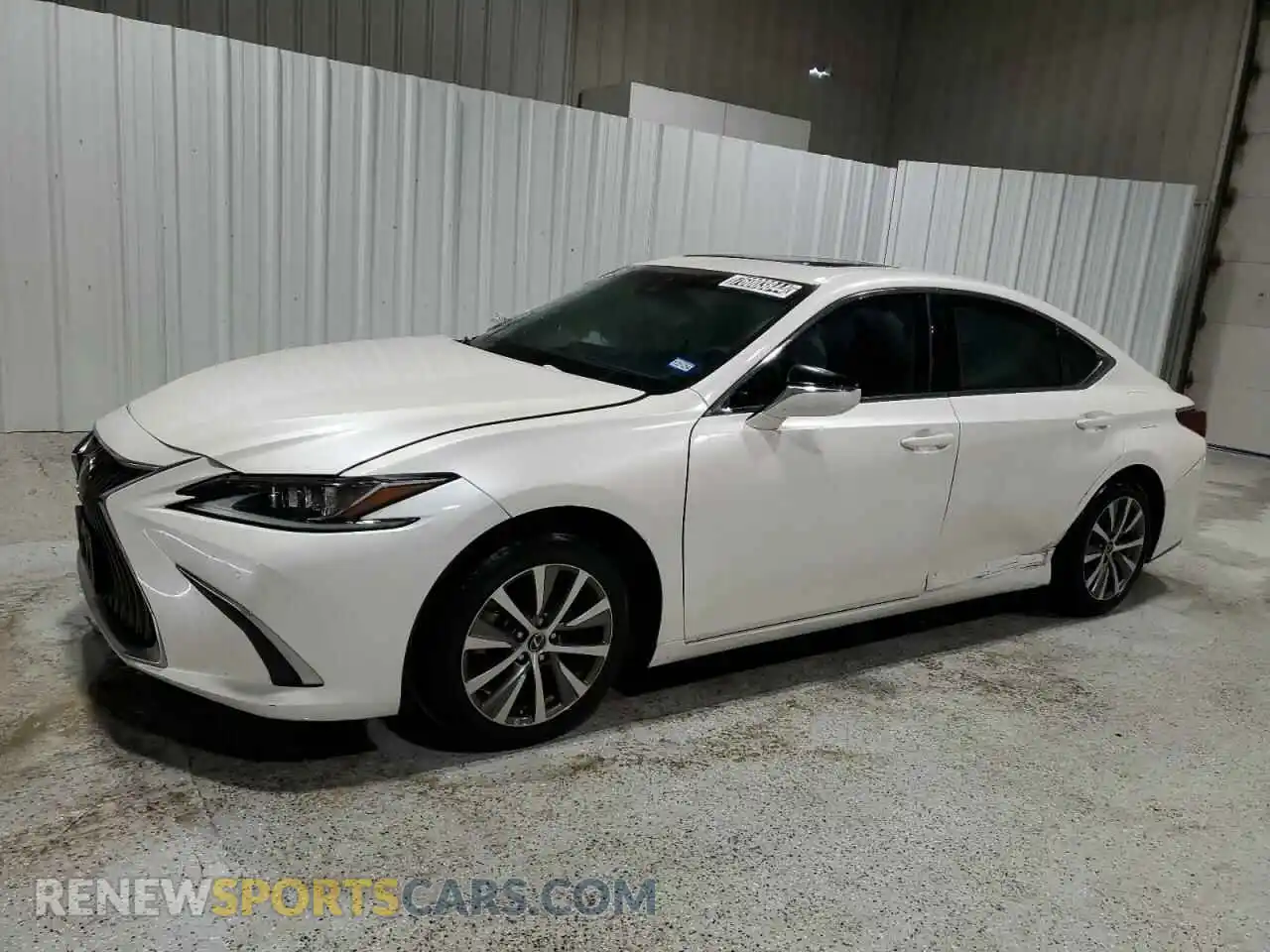1 Photograph of a damaged car 58ADZ1B11MU090720 LEXUS ES350 2021