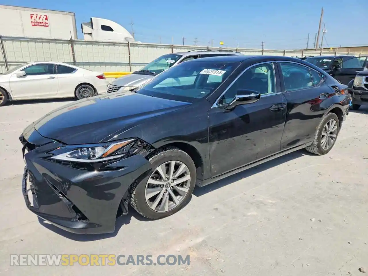 1 Photograph of a damaged car 58ADZ1B11MU100758 LEXUS ES350 2021