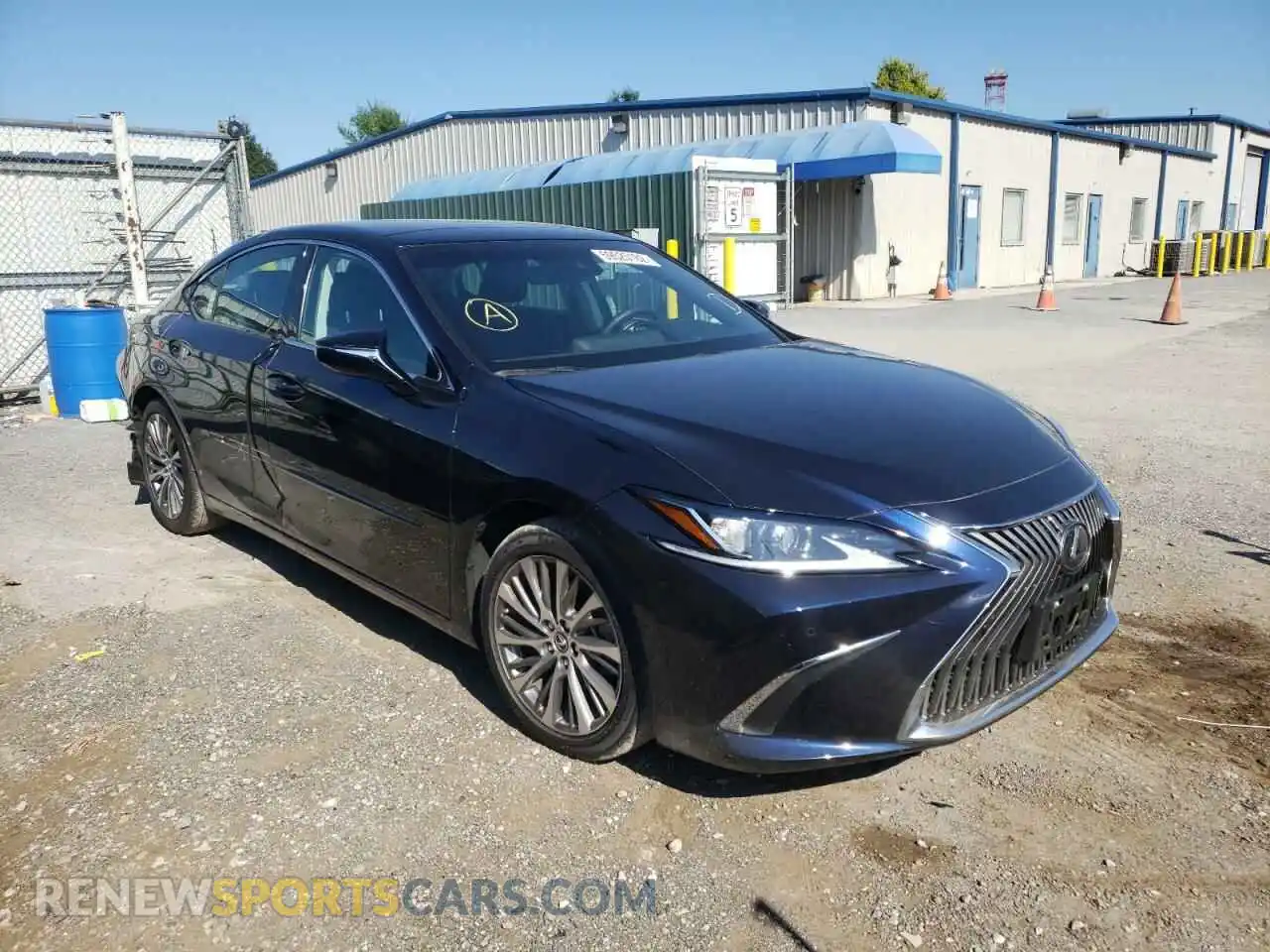 1 Photograph of a damaged car 58ADZ1B11MU102283 LEXUS ES350 2021
