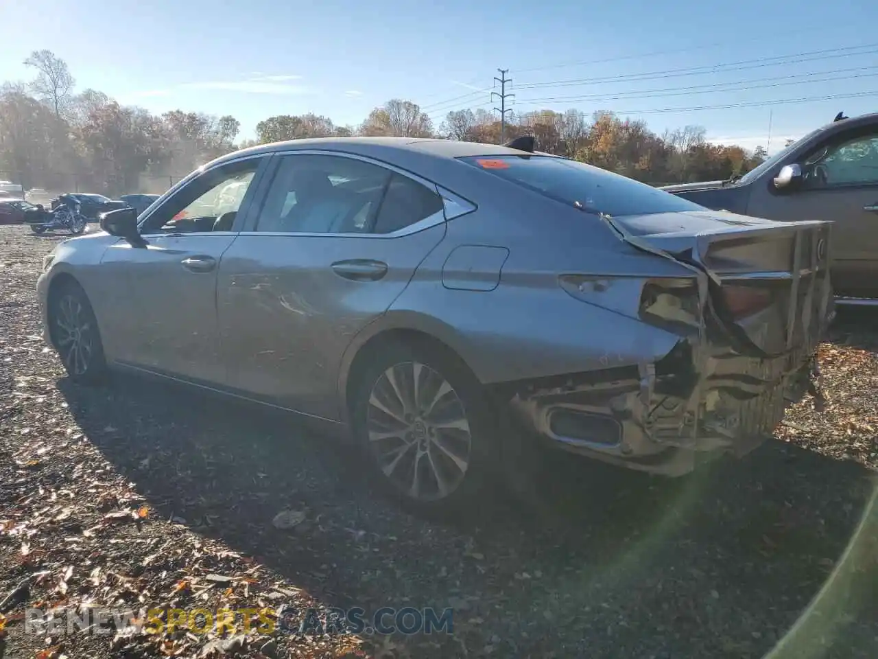 2 Photograph of a damaged car 58ADZ1B11MU103319 LEXUS ES350 2021